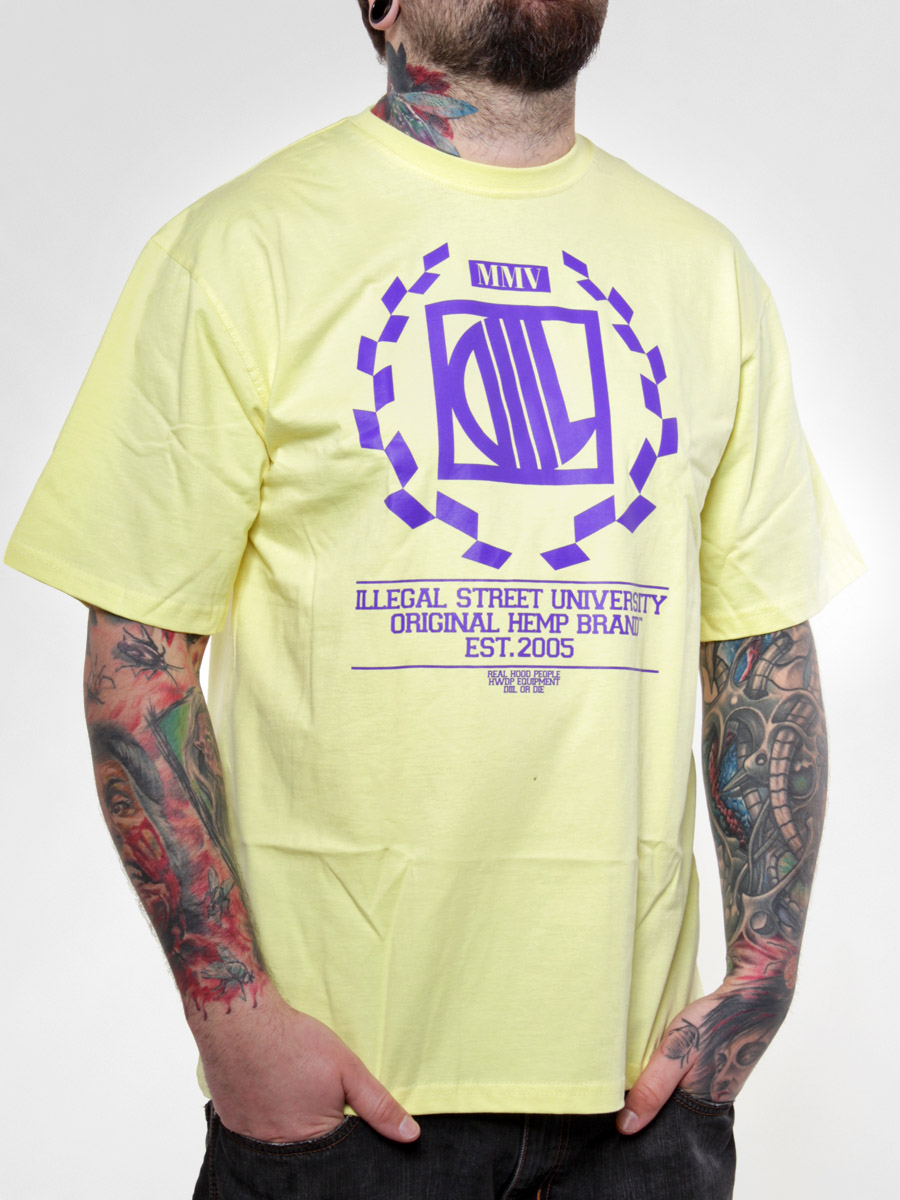 T-Shirt Diil Gang Laur Harvard (żółty)