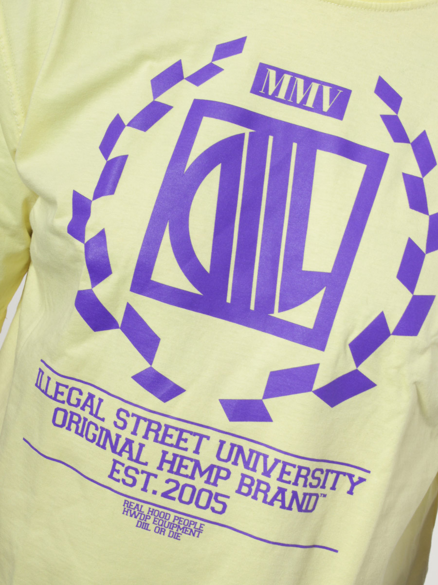 T-Shirt Diil Gang Laur Harvard (żółty)