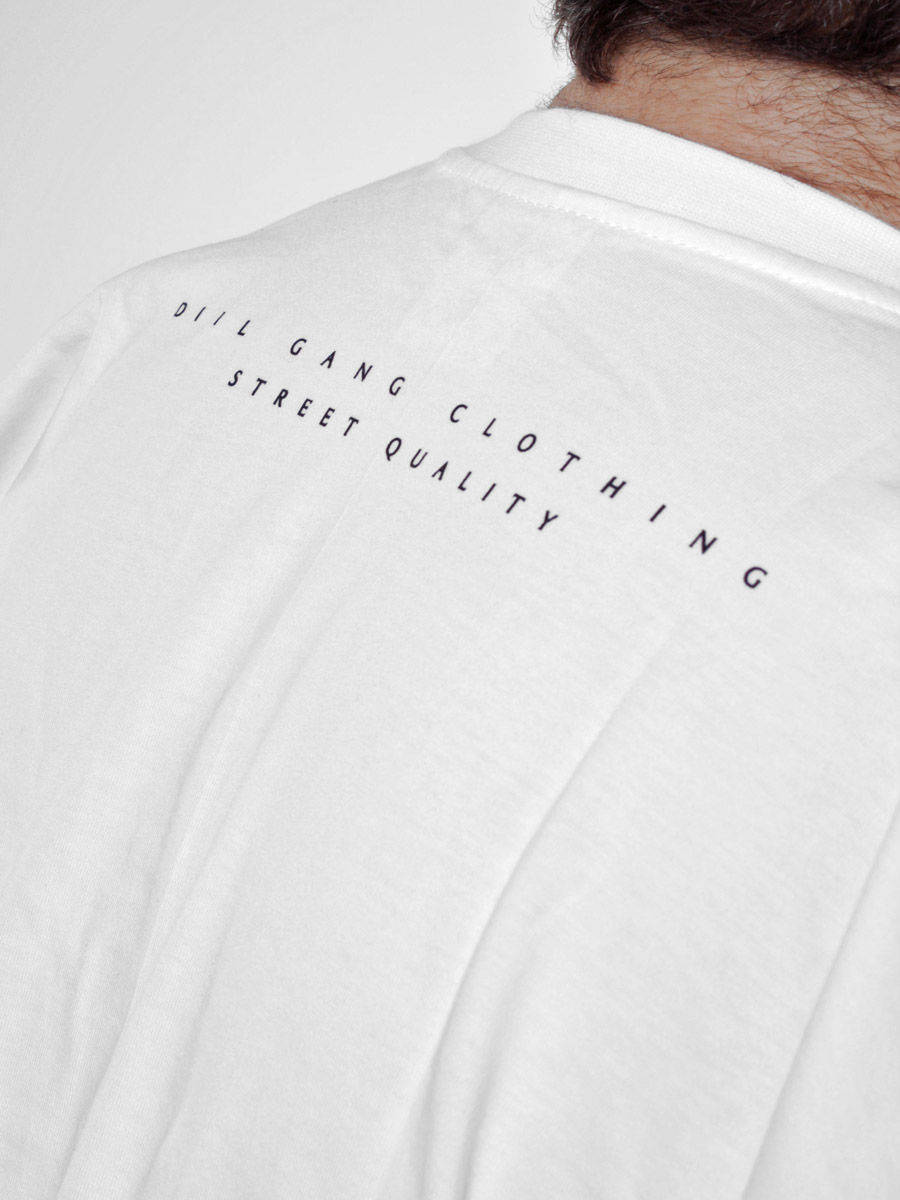 T-Shirt Diil Gang Laur Vintage (biały)