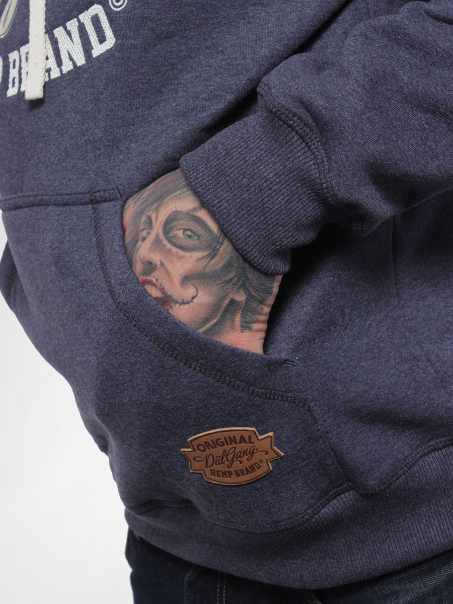 Bluza z kapturem Diil Gang OHB HD (granat)