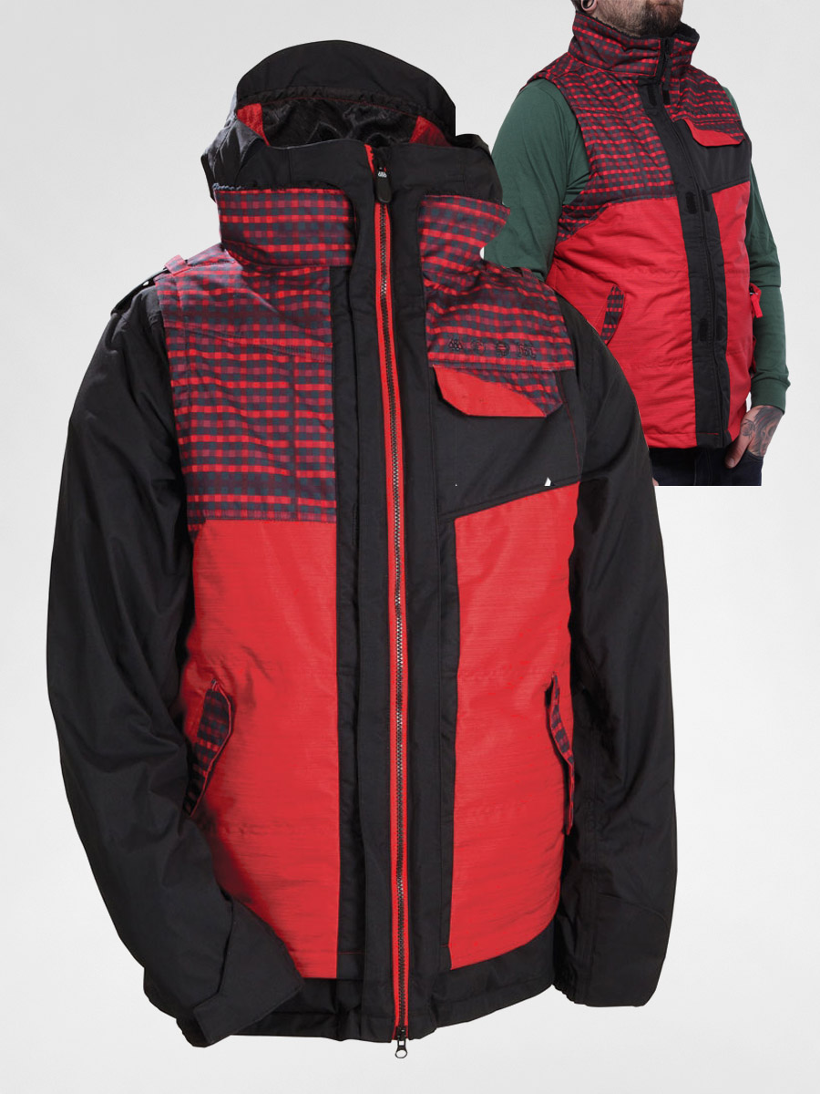 Męska Kurtka snowboardowa 686 Smarty Strike (red)