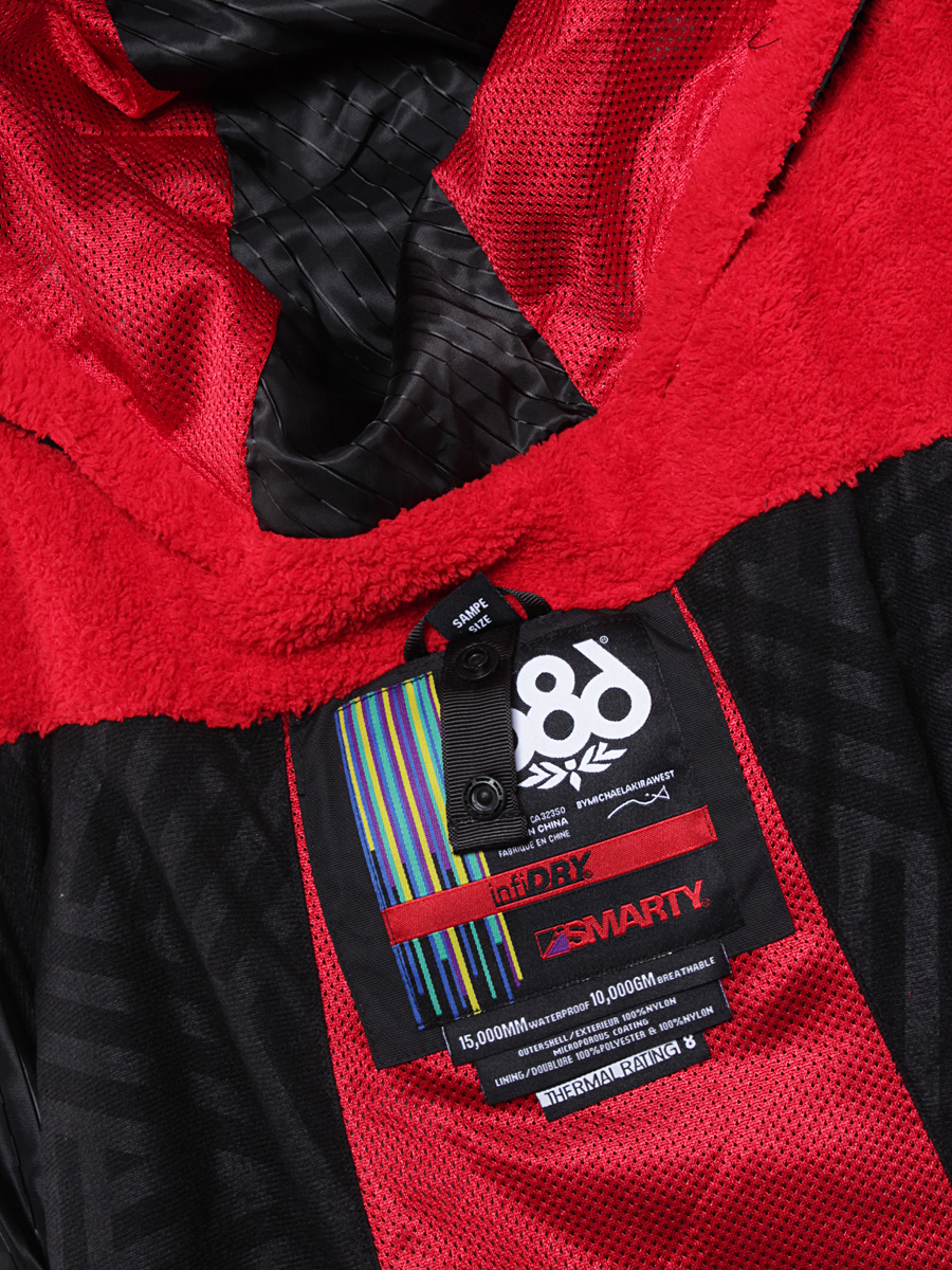 Męska Kurtka snowboardowa 686 Smarty Strike (red)