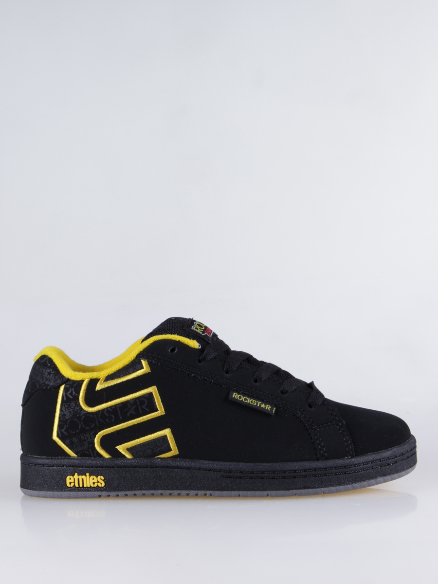 Dziecięce buty Etnies Kids Rockstar Fader (black/grey/yellow)