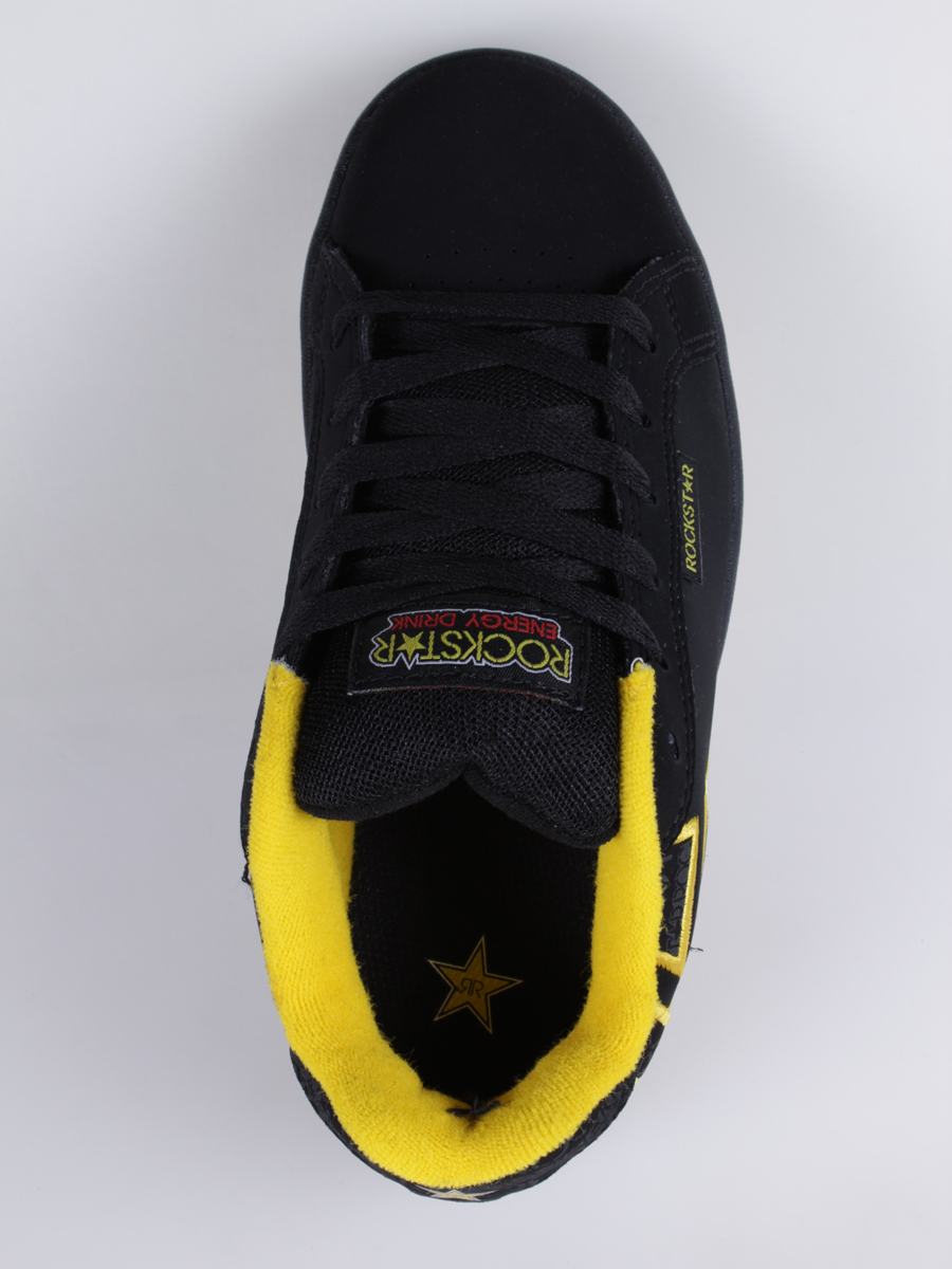Dziecięce buty Etnies Kids Rockstar Fader (black/grey/yellow)