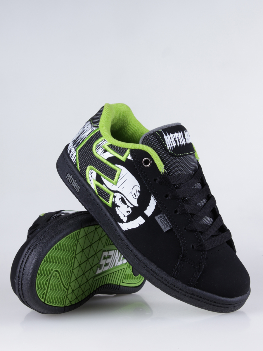 Dziecięce buty Etnies Kids Metal Mulisha Fader (black/lime)