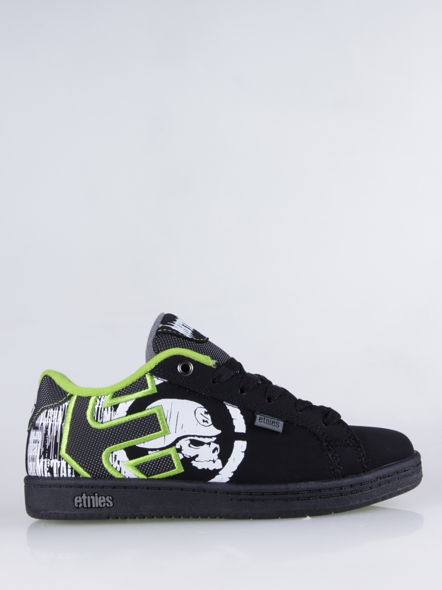 Dziecięce buty Etnies Kids Metal Mulisha Fader (black/lime)
