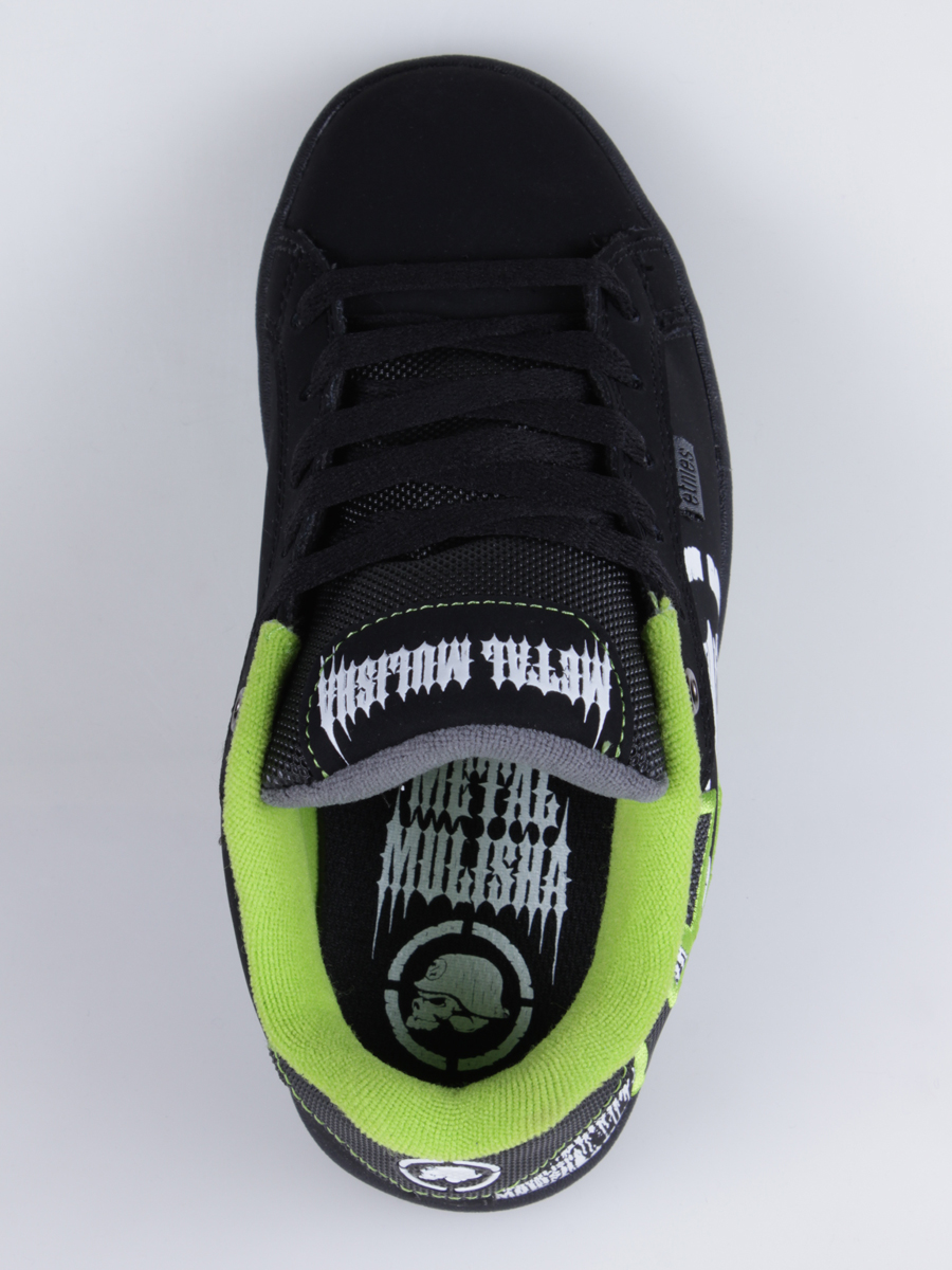 Dziecięce buty Etnies Kids Metal Mulisha Fader (black/lime)