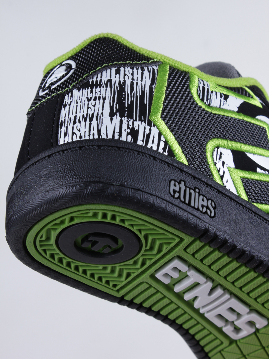 Dziecięce buty Etnies Kids Metal Mulisha Fader (black/lime)