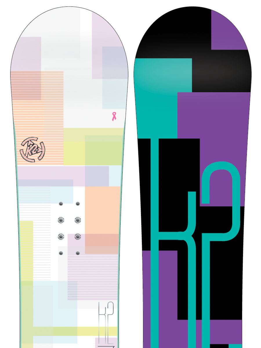 Damska Deska snowboardowa K2 Moment 146 (teal)