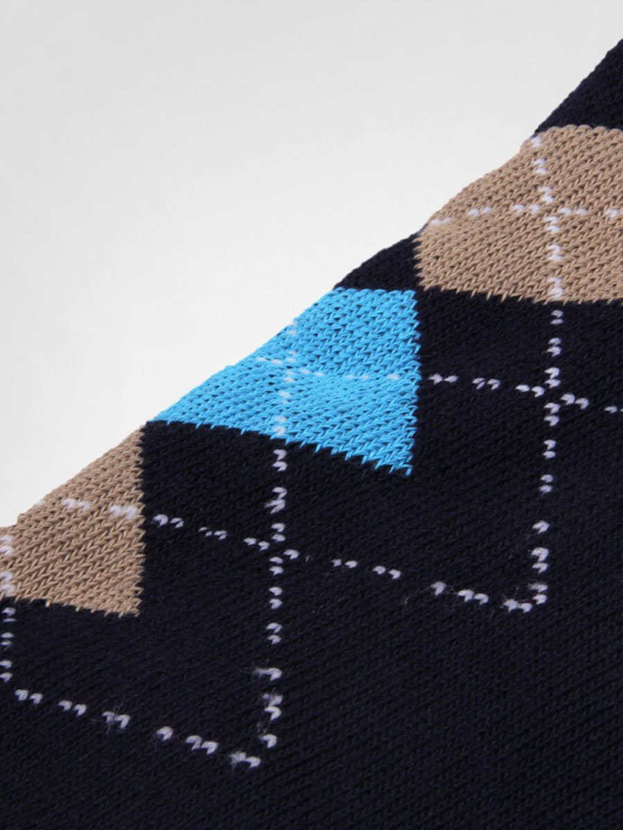 Skarpetki Prosto El Socks Diamonds (dark blue)
