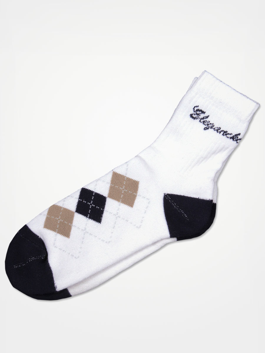 Skarpetki Prosto El Socks Diamonds (white)