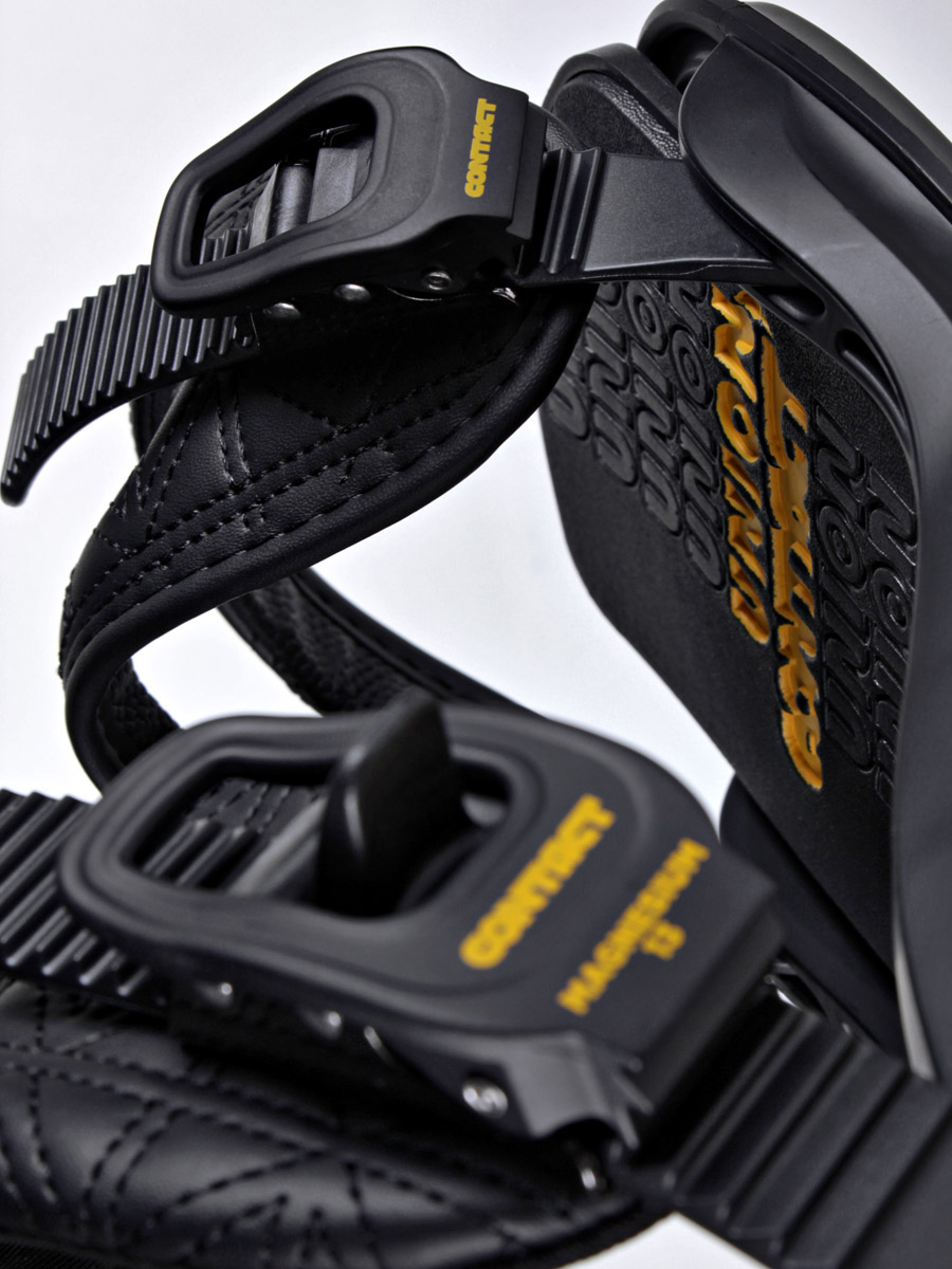Męskie Wiązania snowboardowe Union Contact (black)