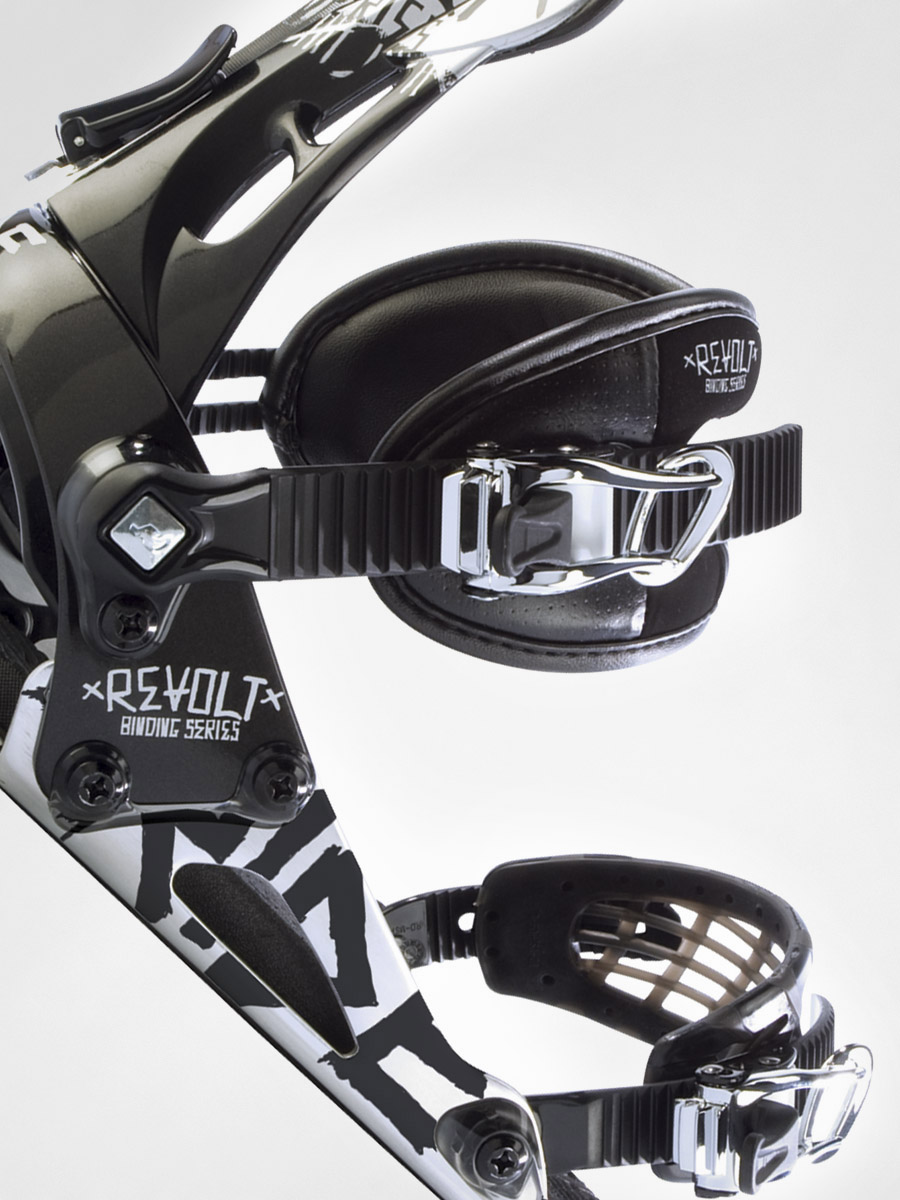 Męskie Wiązania snowboardowe Ride Revolt (black)