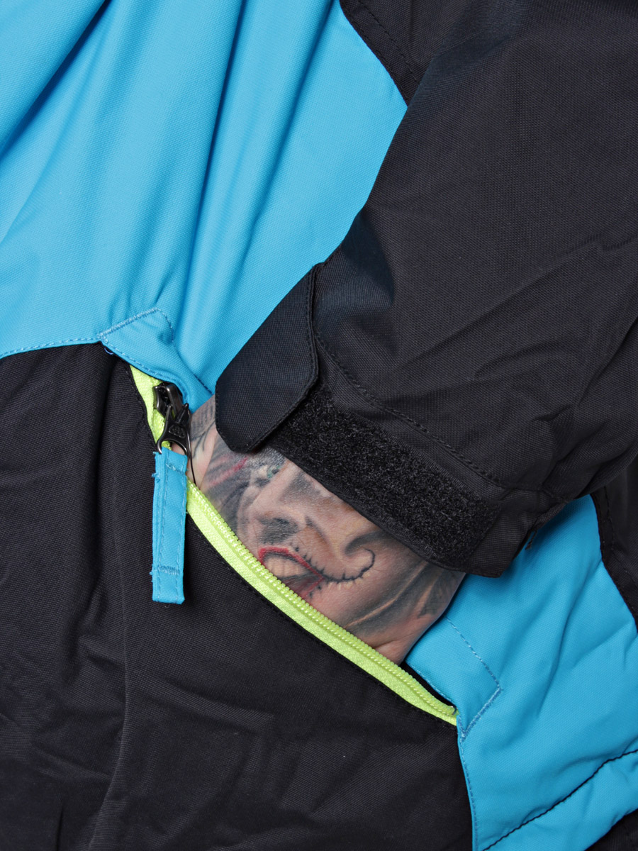 Męska Kurtka snowboardowa 686 Mannual Season Colorblock (cyan)
