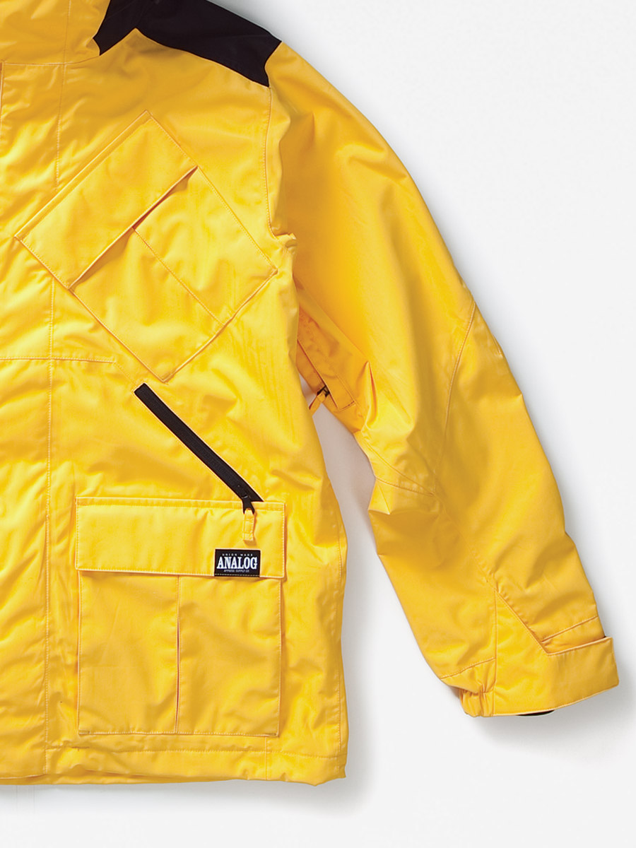 Męska Kurtka snowboardowa Analog Asset (corp yellow/true black)
