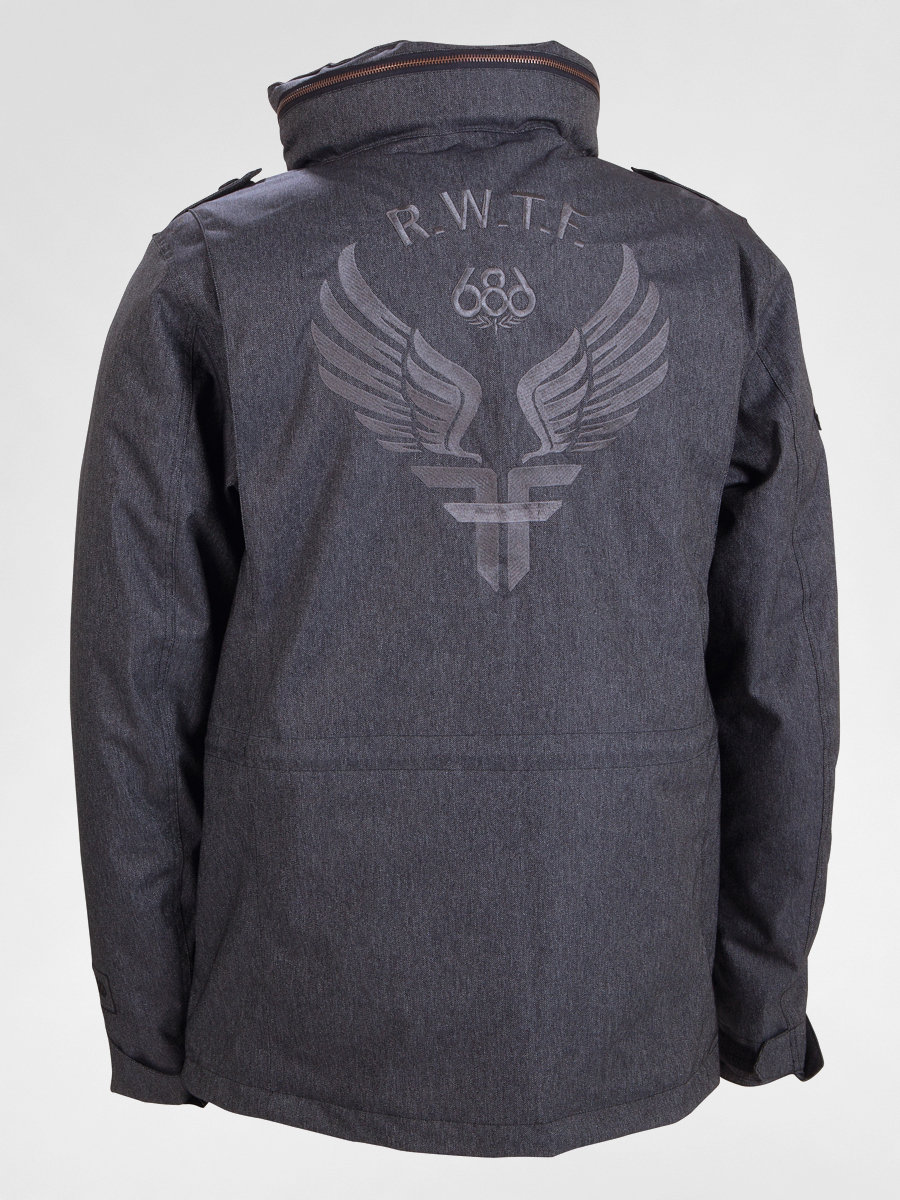 Męska Kurtka snowboardowa 686 Fallen Field Insulated (black)