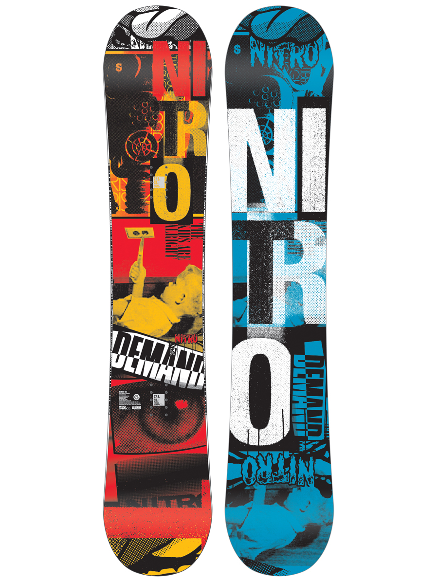 Dziecięco-młodzieżowa deska snowboardowa Nitro Demand 152
