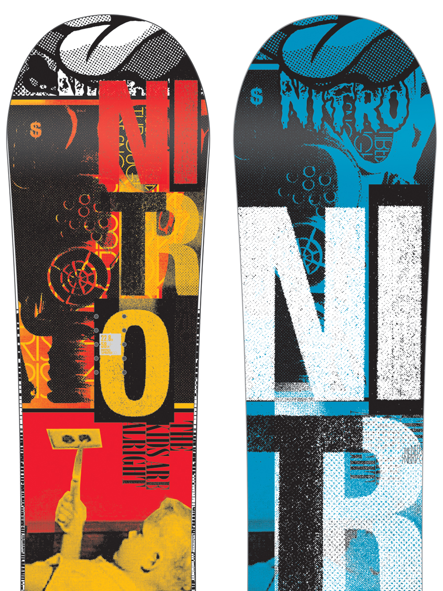 Dziecięco-młodzieżowa deska snowboardowa Nitro Demand 152