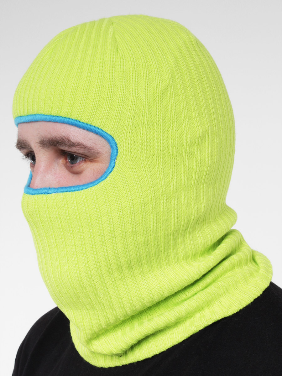 Kominiarka The Knit Clava (fluorescent yellow)