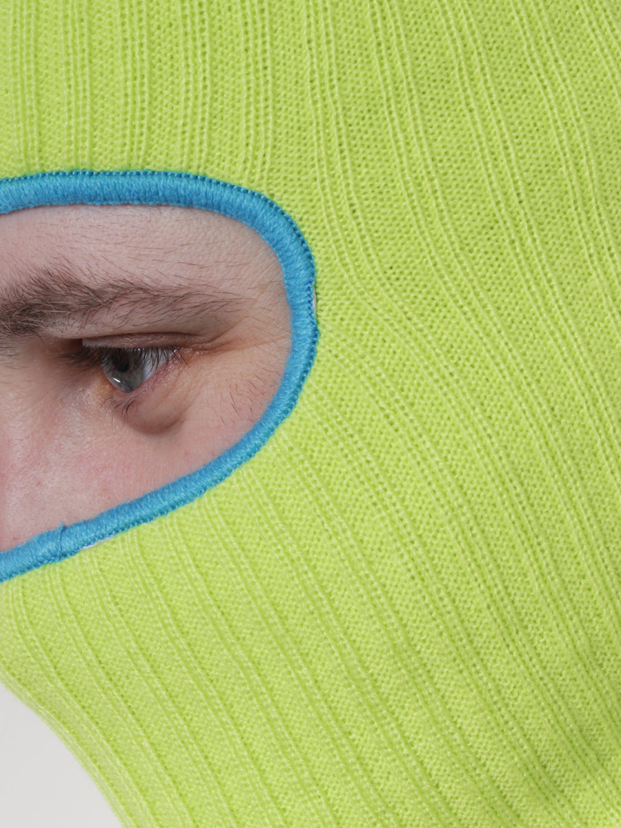 Kominiarka The Knit Clava (fluorescent yellow)