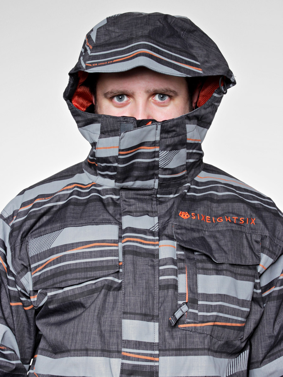 Męska Kurtka snowboardowa 686 Smarty Shift (gunmetal)