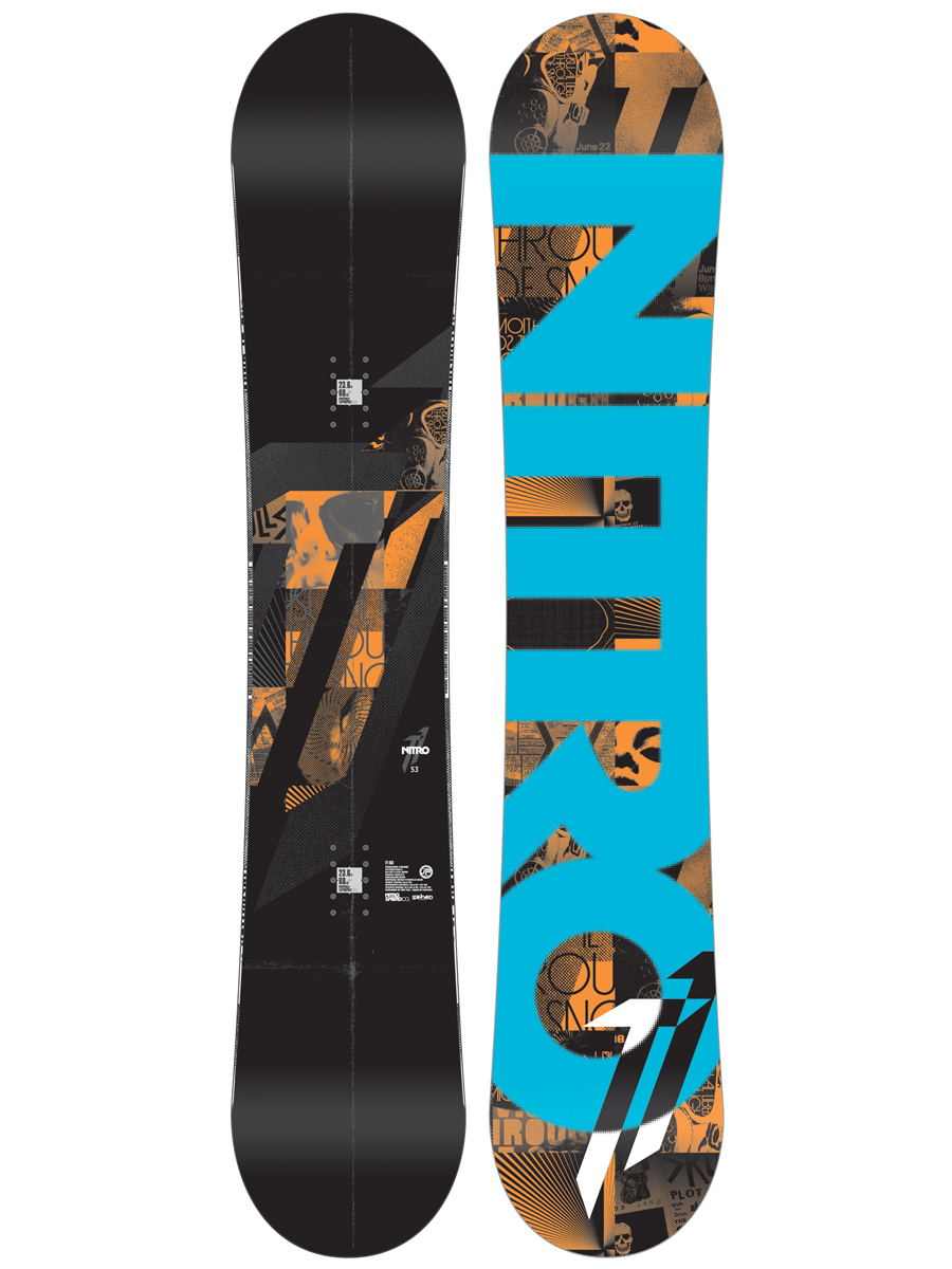 Męska Deska snowboardowa Nitro T1 153