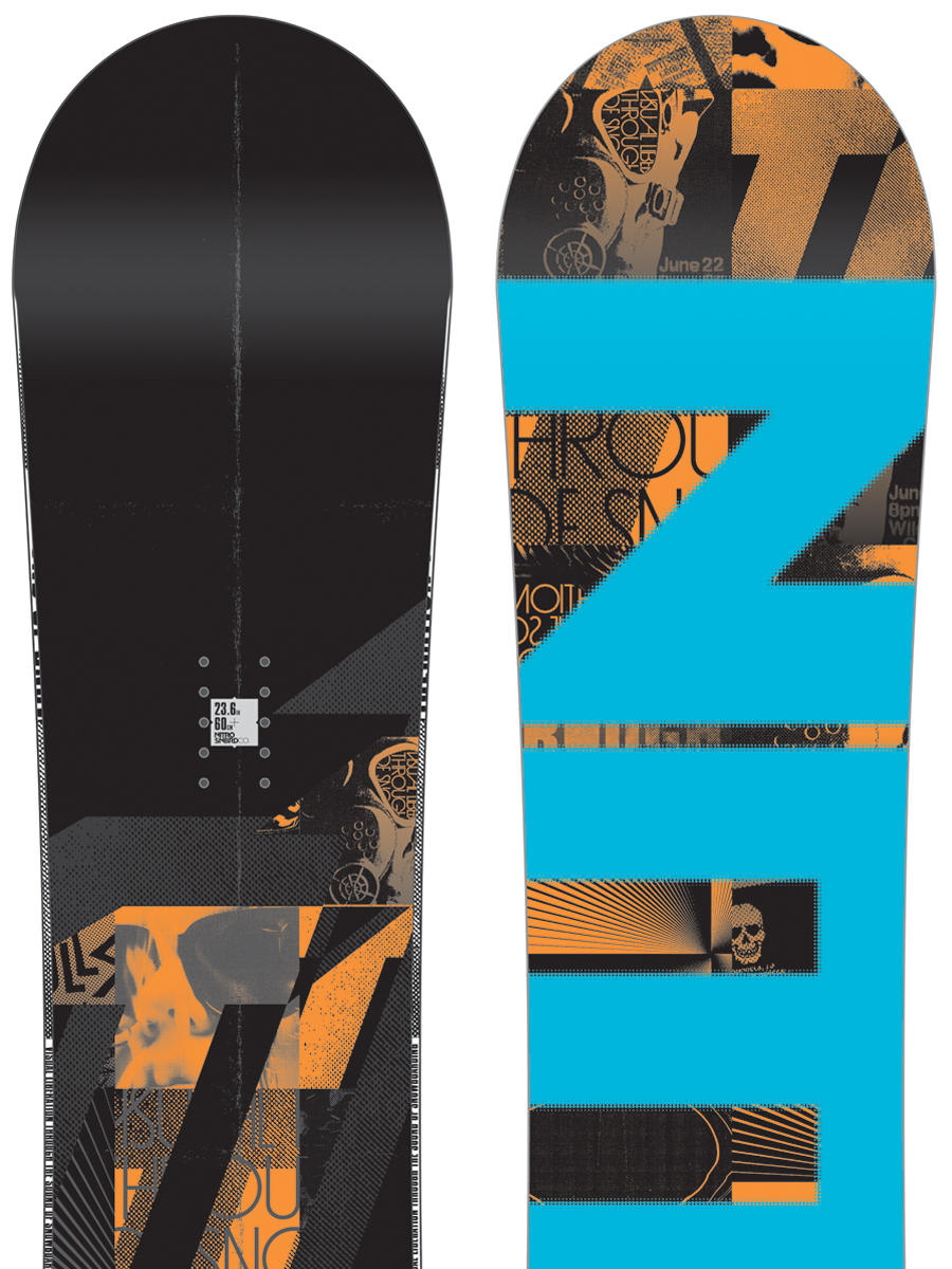 Męska Deska snowboardowa Nitro T1 153