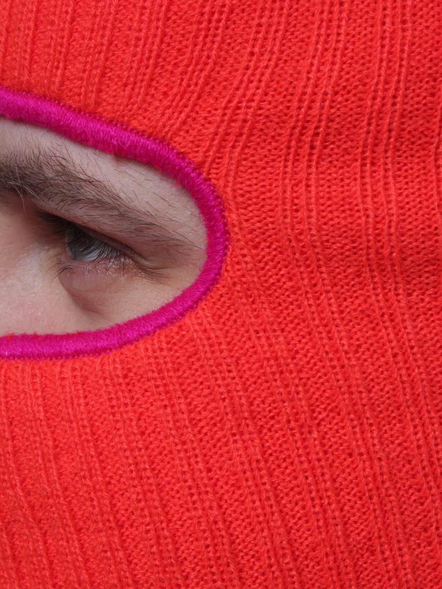 Kominiarka The Knit Clava (fluorescent orange)
