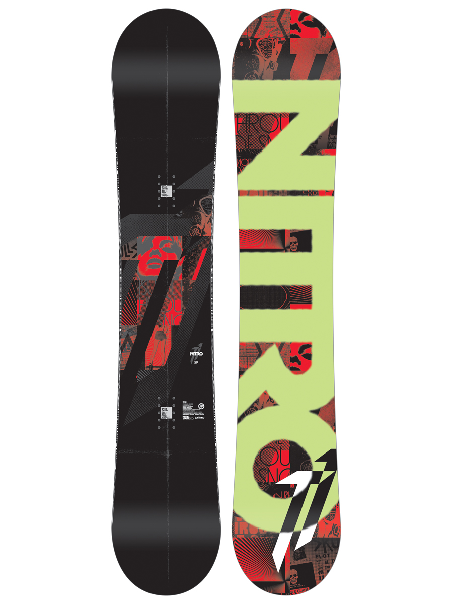 Męska Deska snowboardowa Nitro T1 159