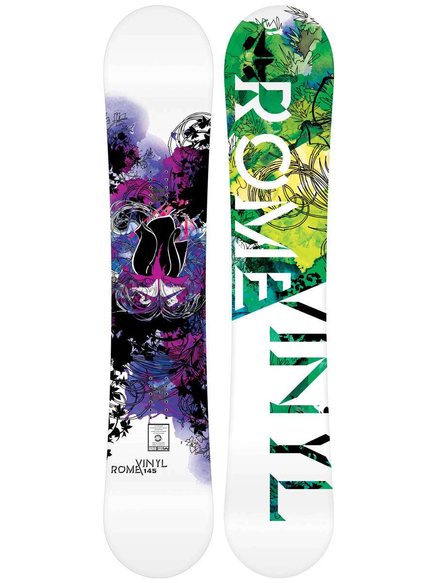 Damska Deska snowboardowa Rome Vinyl 145