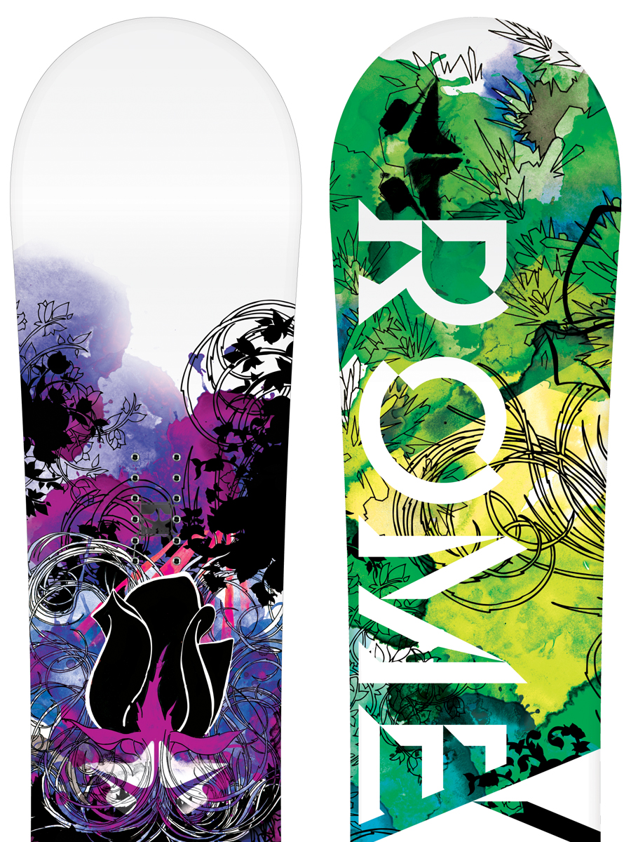 Damska Deska snowboardowa Rome Vinyl 145