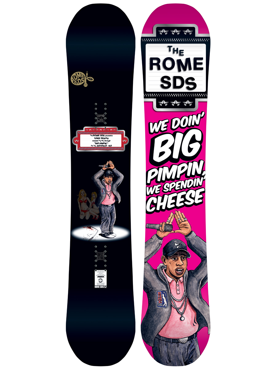 Męska Deska snowboardowa Rome Artifact 153