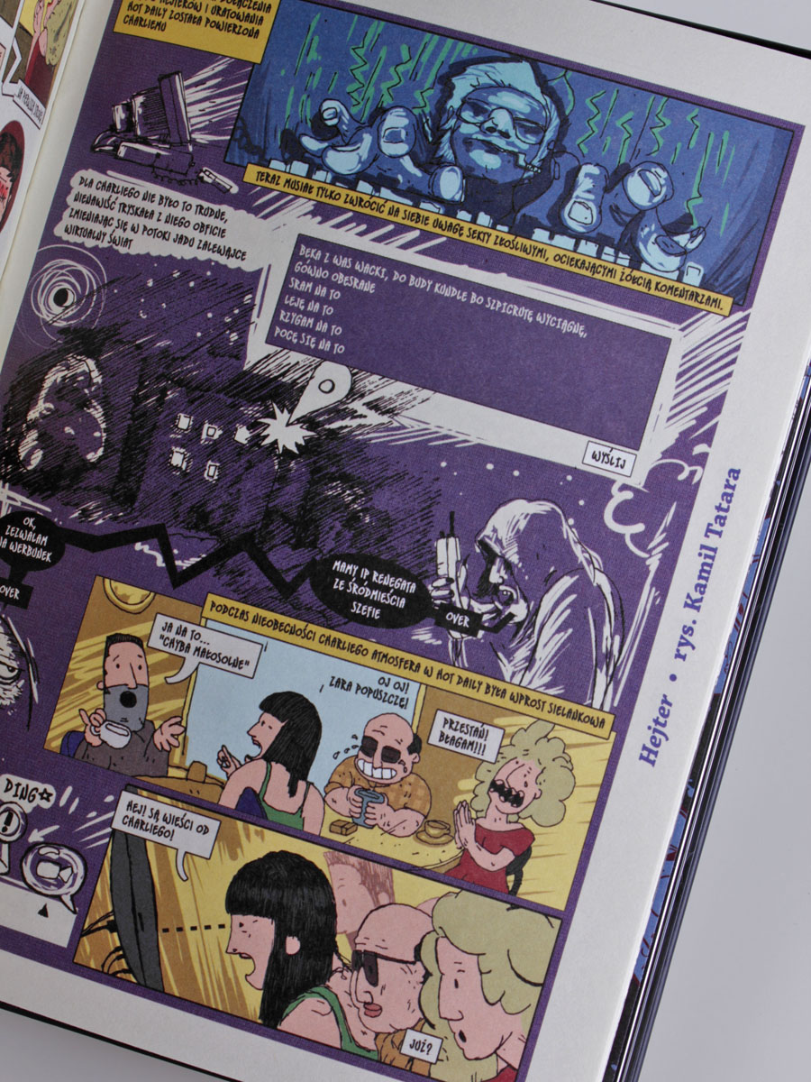 Komiks + płyta CD Papa Musta Na Regale