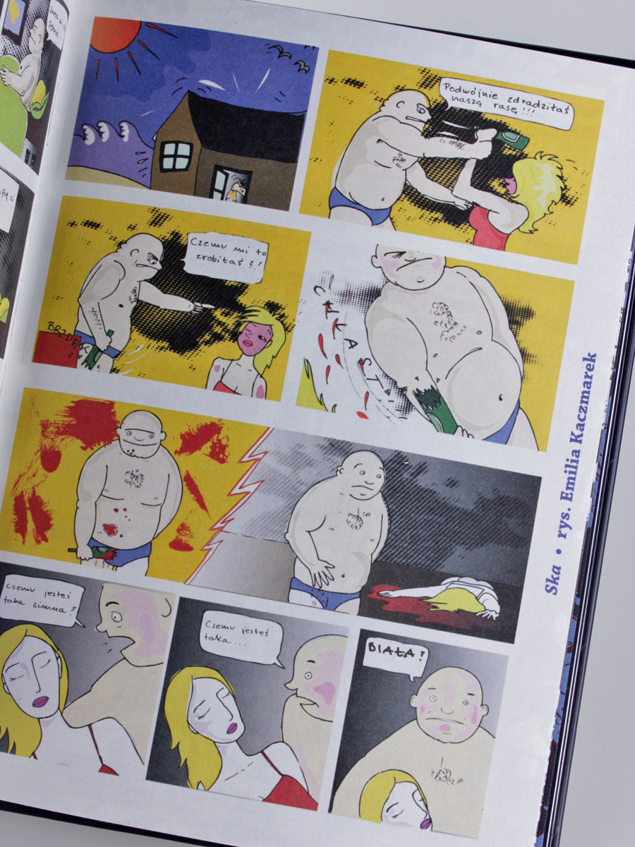 Komiks + płyta CD Papa Musta Na Regale