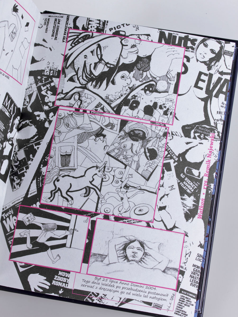 Komiks + płyta CD Papa Musta Na Regale