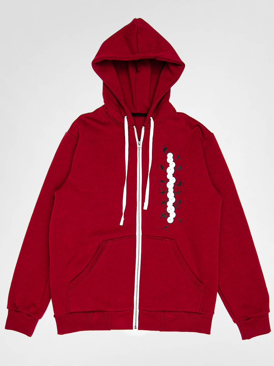 Bluza Turbokolor TLP Moder Hood (cherry)
