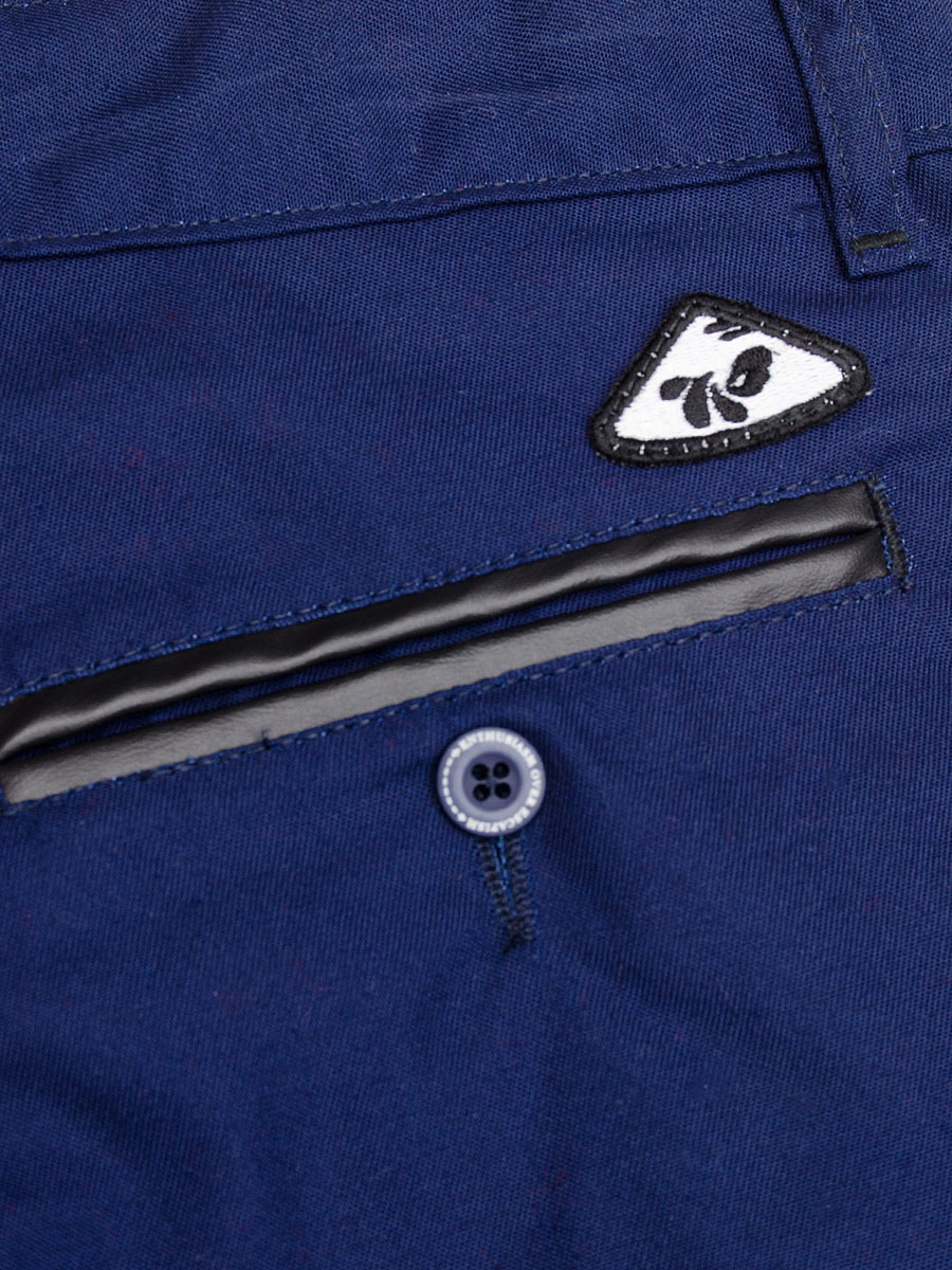Spodnie Turbokolor Chino Slim Fit (navy)
