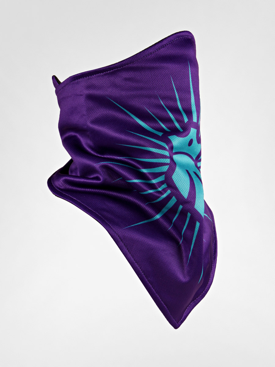 Bandana Majesty Glow Facemask (purple/blue)