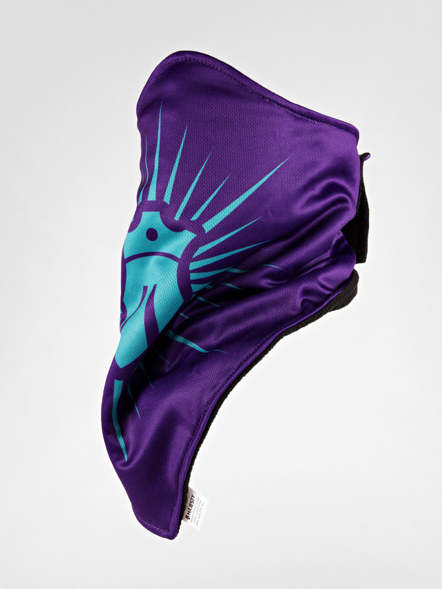 Bandana Majesty Glow Facemask (purple/blue)