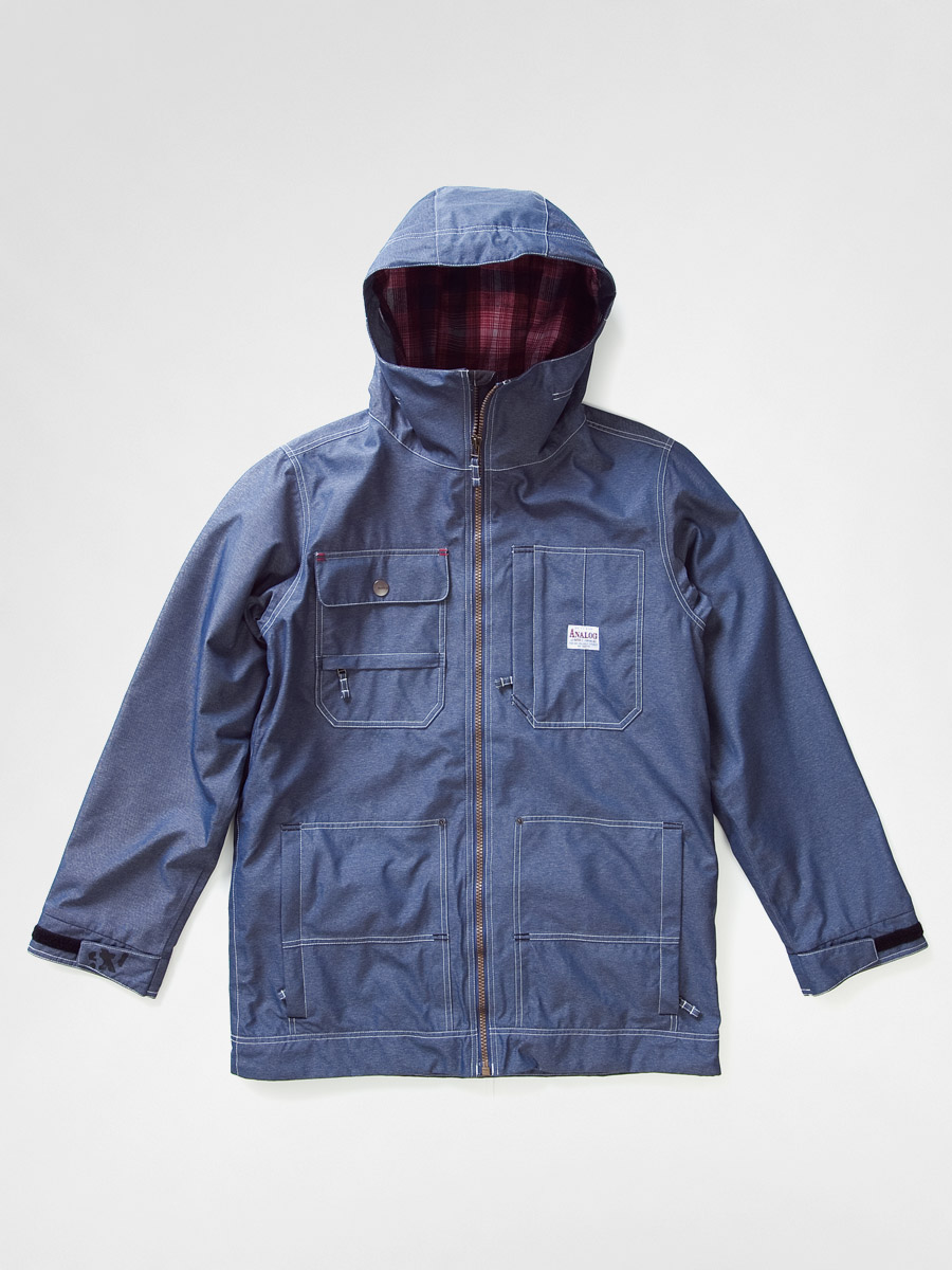 Męska Kurtka snowboardowa Analog Alcatraz (indigo denim)