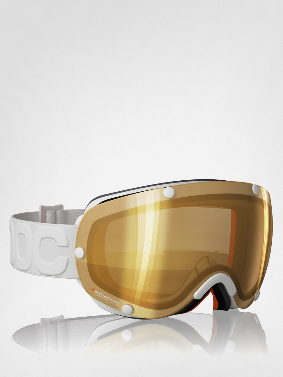 Gogle POC Lobes (white/gold)