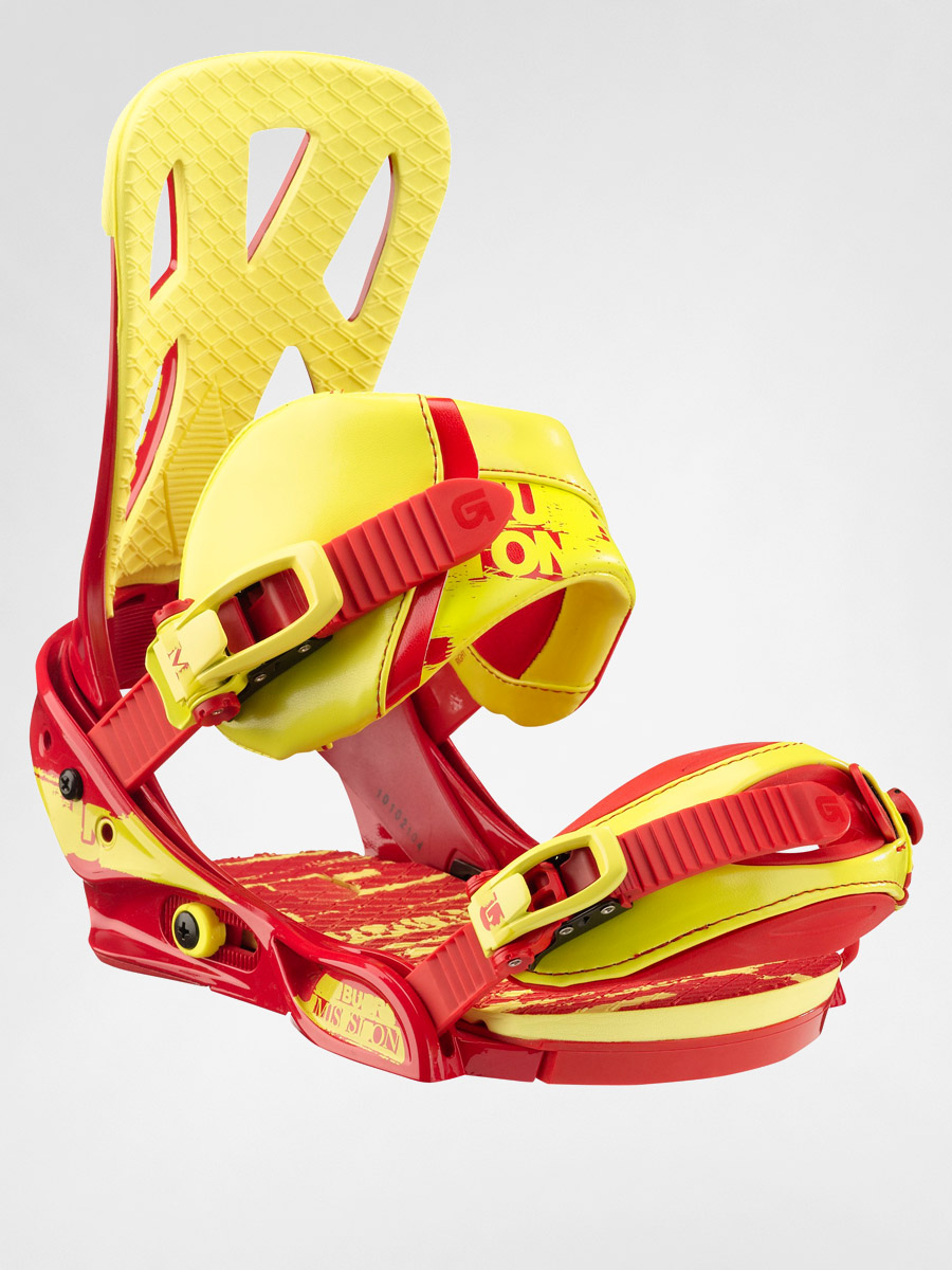 Męskie Wiązania snowboardowe Burton Mission Restricted (heat japan)