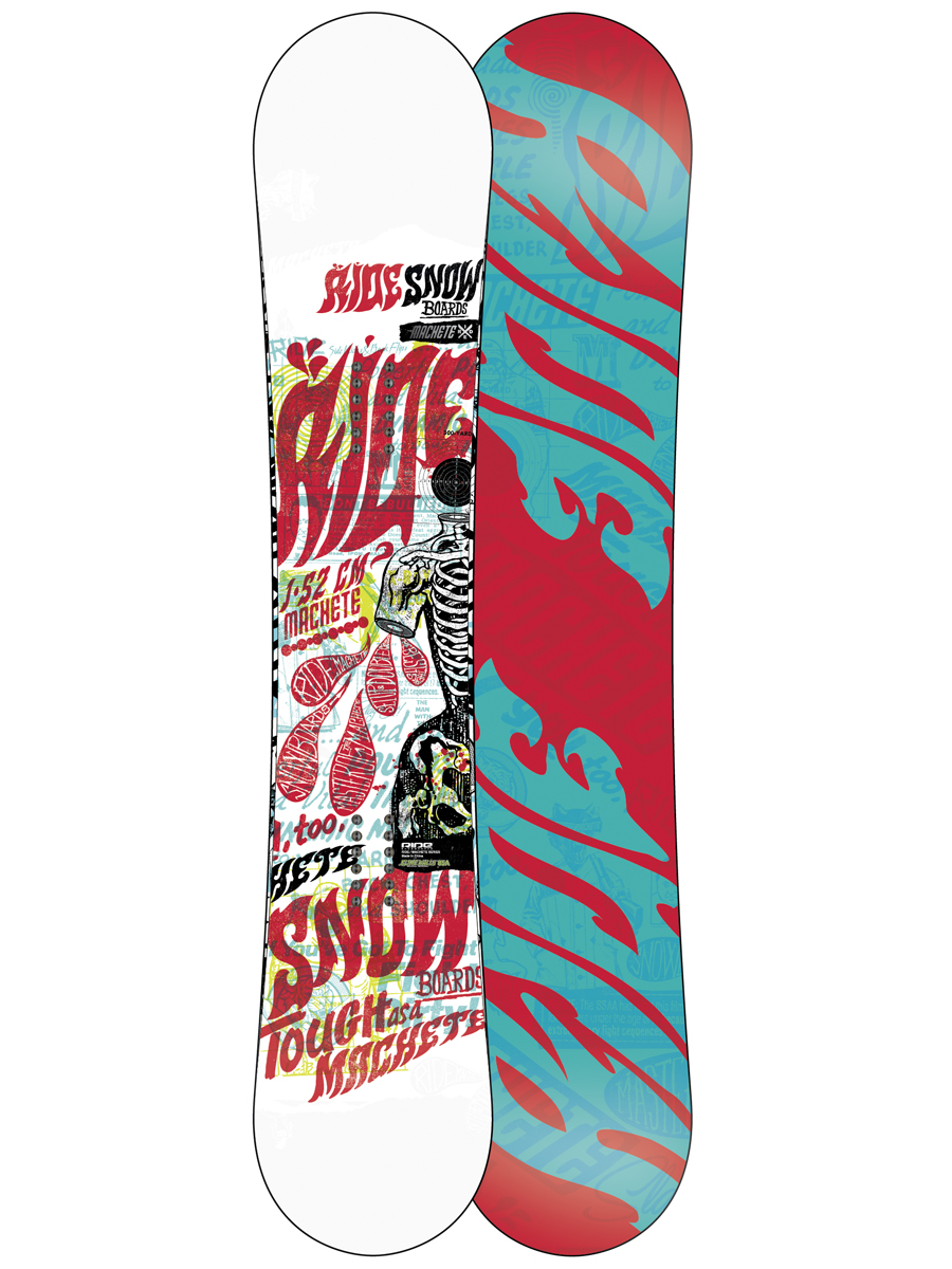 Męska Deska snowboardowa Ride Machete 152