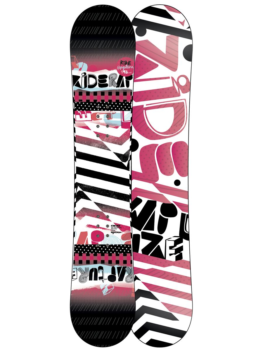Damska Deska snowboardowa Ride Rapture 147 (multicolor)