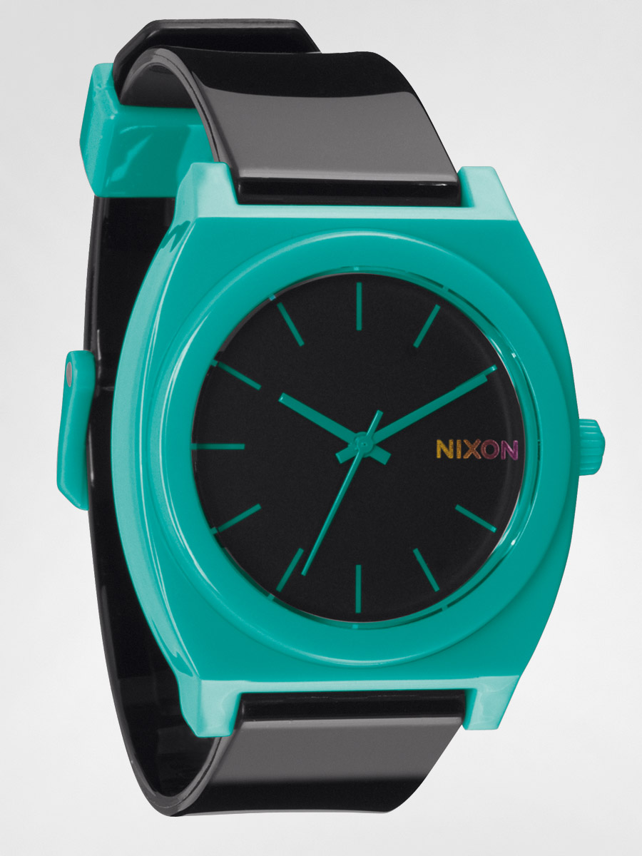 Zegarek Nixon Time Teller P (black/teal)
