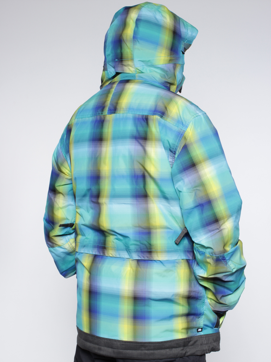 Męska Kurtka snowboardowa 686 Reserved Duke Insulated (blue yarn dye plaid)