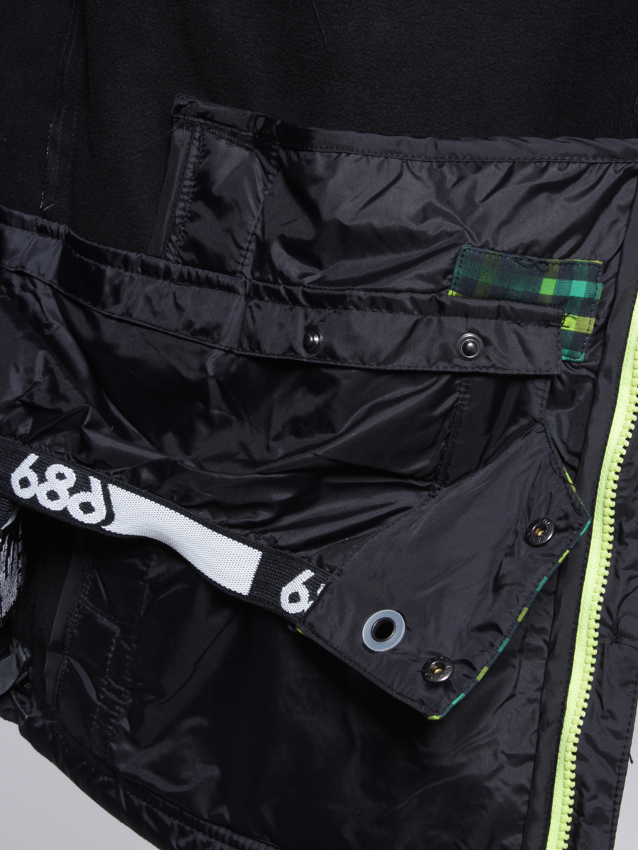 Męska Kurtka snowboardowa 686 Plexus Clash Softshell (kelly plaid)