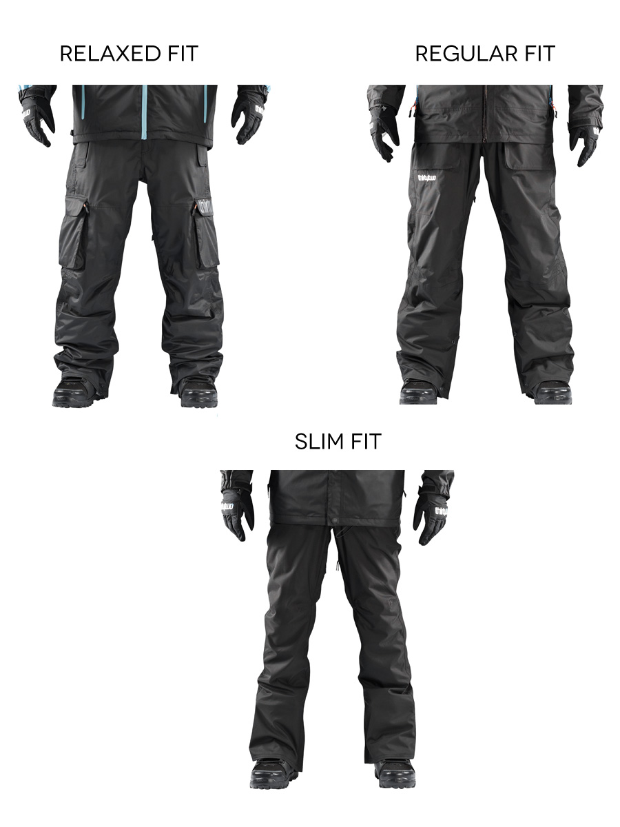 Męskie Spodnie snowboardowe ThirtyTwo Surveyor (black)