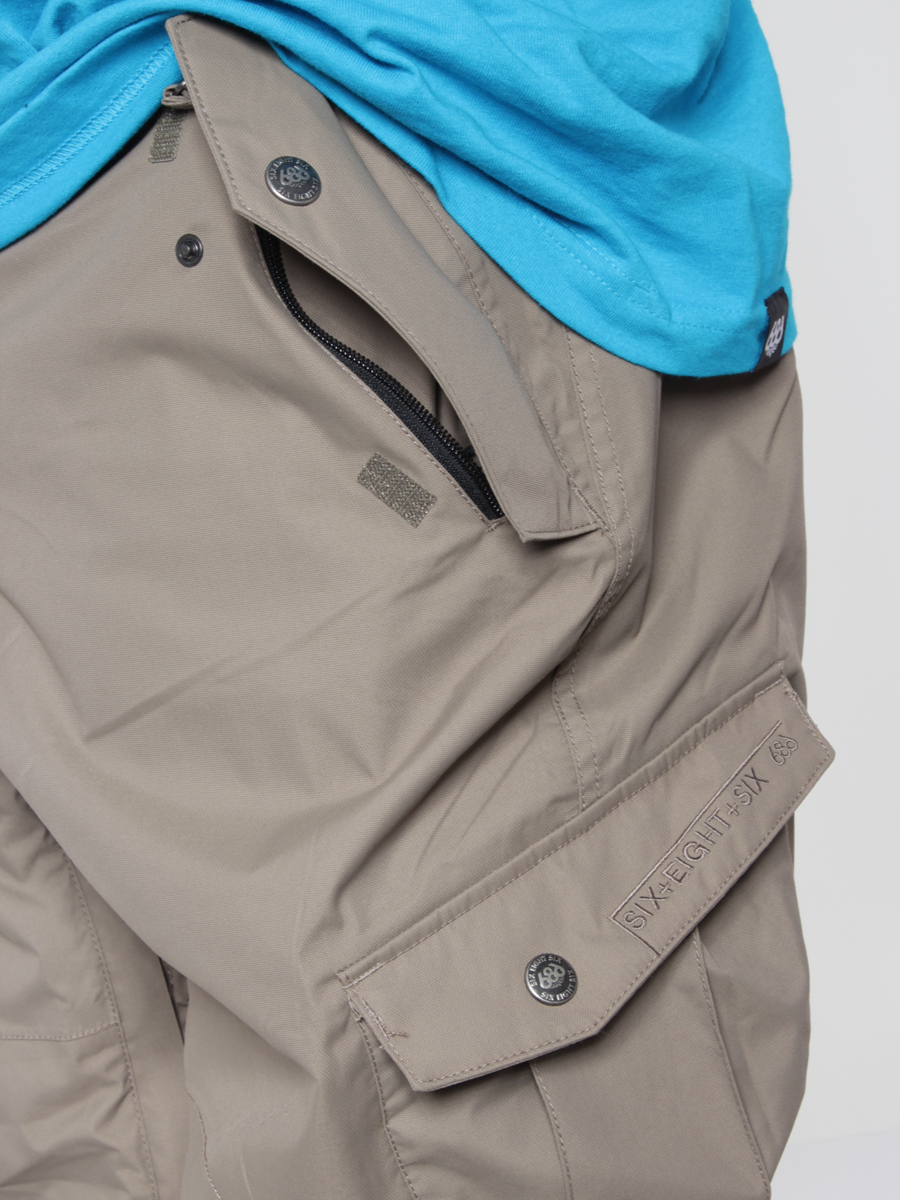 Męskie Spodnie snowboardowe 686 Smarty Original Cargo (tobacco)