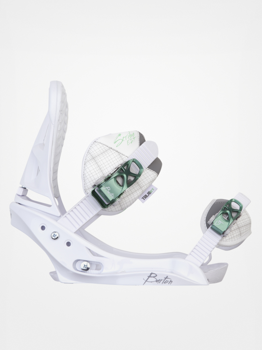 Damskie Wiązania snowboardowe Burton Scribe EST (white)